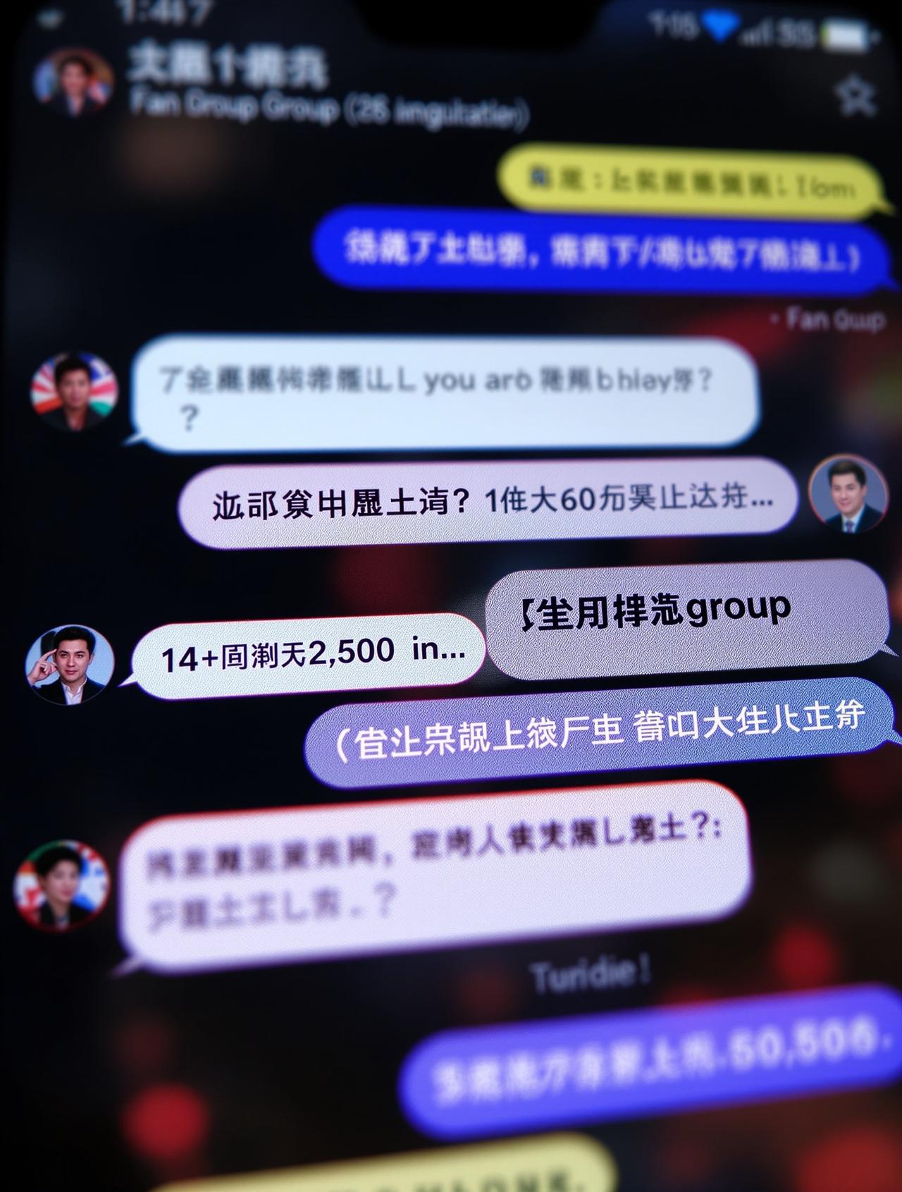 某明星粉丝群管理层的内部讨论